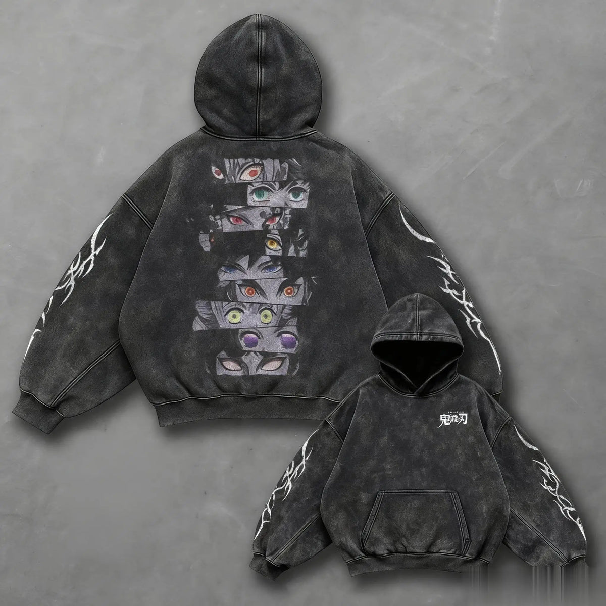 Demon Slayer Harajuku Vintage Hoodie