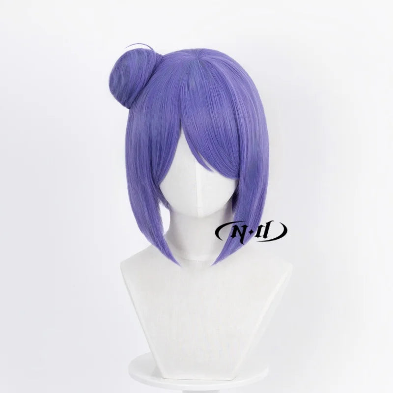 Konan Cosplay Wig – Naruto Short Blue Wig